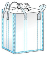 DUFFLE TOP/ FUNNEL BOTTOM BULK BAG