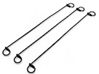 8in. Black Annealed Double Loop Steel Wire Ties 16 Ga.- 5000 pc-Imported