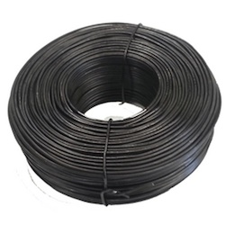15 Gauge Tie Wire  Black Annealed - 20 rolls/box- USA