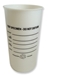 Deslauriers White Logo Test Cylinder High Domed Lid- 4in. x 8in.-36 pcs