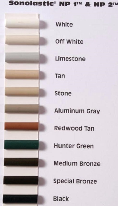 Masterseal Color Chart