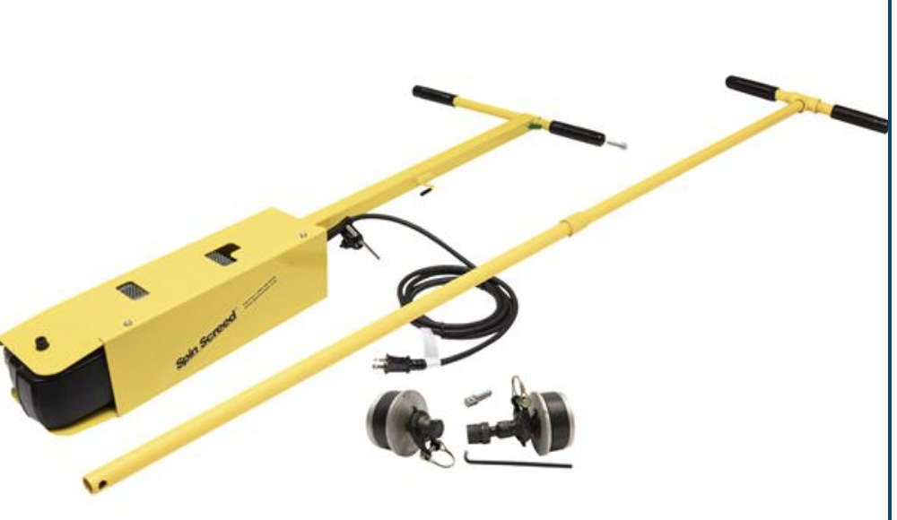 Marshalltown Roller Screed- Gas, Corded or Battery Operated