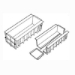 Deslauriers 6BM21-plastic beam mold 6in. x 6in. x 21in.