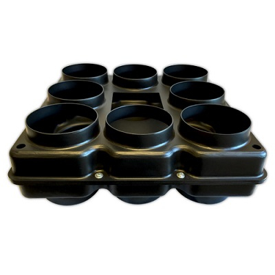 Deslauriers Test Cylinder Transport Rack for 6in. Cylinders