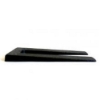 Plastic Horseshoe Wedge Shim-1/4 in-1/16 in x 1-1/2 in x 8 in, 1/2 in slot -Black 144 pc