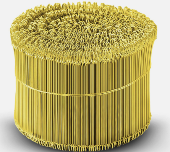 21in. Double Loop Wire Ties HDPE Coated -Made in USA- 2500 pc