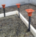 Deslauriers HH-L #11-#14  T-Post/Flat Stake Impalement Safety Covers- 25 pc/bx - DES-TEE-FLAT-CAP