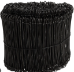 28in. Black Annealed Double Loop Steel Wire Ties 16 gauge- 2500 pc- IMPORTED - AWT-LT-28-B-16GA-IMP