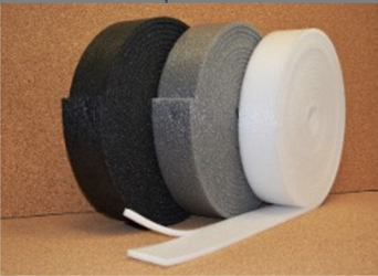 3/8 inch x 4 inch White Polyethylene Foam Expansion Joint Filler  50 lf per roll 15 rolls per pack