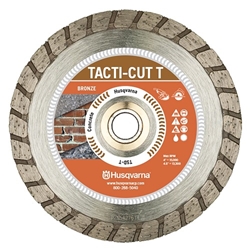 4" Husqvarna 542761416 Tacti-Cut T-Dri Disc Turbo Diamond Blade-10 pc