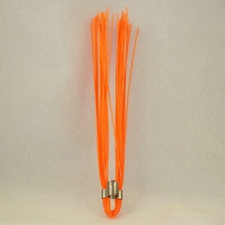 6in. Polypropylene Marking Whiskers-Orange- 1000 pc/box