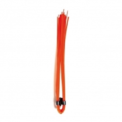 6in. Polypropylene Marking Whiskers-Safety Orange- 1000 pc/box