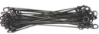 8in. Black Annealed Double Loop Steel Wire Ties 16 gauge- 5000 pc-IMPORTED