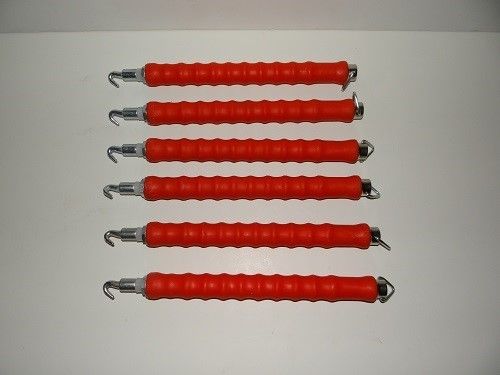 Automatic Rebar Wire Tie Twister w/Easy Grip Rubber handle- 6 pack
