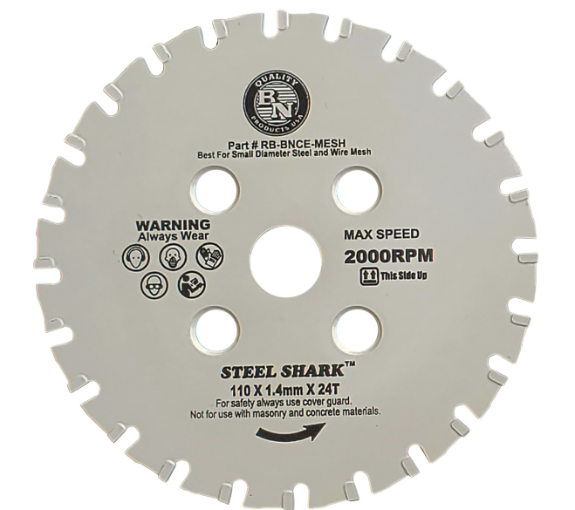 BN Products 4-3/8in.RB- BNCE-MESH Replacement Blade for Cutting Wire Mesh