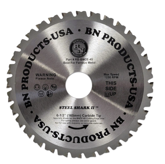 BN Products RB-BNCE-45 6.5in. (165mm)Replacement Blade for BN Products BNCE-45/45-24V