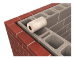 Bon 81-118 4in Mortar Mesh for 6in Block -100'/roll 12 rolls/case - BT81-118