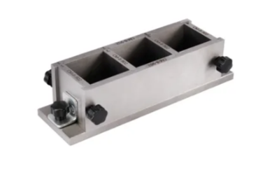 Deslauriers 2EOC-STEEL ECON-O-CUBE 3 Gang Steel Cube Mold 2in. x 2in. x 2in. 