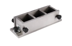 Deslauriers 2EOC-STEEL ECON-O-CUBE 3 Gang Steel Cube Mold 2in. x 2in. x 2in. 