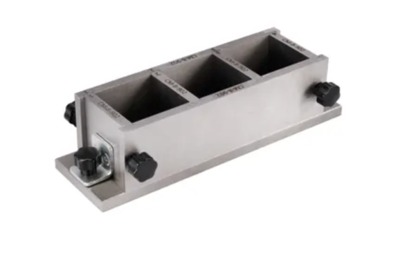 Deslauriers 2EOC-STEEL ECON-O-CUBE 3 Gang Steel Cube Mold 2in. x 2in. x 2in. 