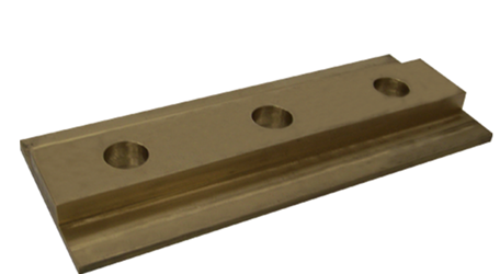 Deslauriers 2EOC-COVER-CAP Brass Capping Cover for Brass Econ-O-Cube mold 