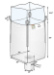 Duffle Top /Discharge Spout Bottom FIBC Super Sack  35 in. x 35 in. x 70 in. 3000 lb capacity- 50 pc pack  - BB-70UDS