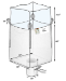 Duffle Top/Discharge Spout Bottom SIFT PROOF 35 in x 35 in x 60 in Coated FIBC Bag 4000 lb capacity- 50 pc pack - BB-60CD4SK