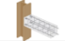 Lenton nVent Weldable Half Coupler for # 9 Rebar - EL28C3J-9
