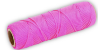 Marshalltown 10840 Fluorescent Pink #18 Braided Nylon Mason's Line- 500 ft/roll- 24 rolls per case