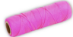 Marshalltown 10840 Fluorescent Pink #18 Braided Nylon Mason's Line- 500 ft/roll- 24 rolls per case