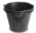 Marshalltown 10639 18 qt. Rubber pail w/ pouring lip 