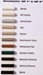 NP1 Color Chart