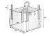 FIBC Bags- Open Top/Closed Bottom 35 in. x 35 in. x 35 in.  2500 lb capacity - 50 pc pack - BB-35UOF