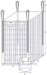 Open Top/Spout Bottom Ventilated Bulk Bag- 35 x 41x 54, 240 pc/pallet