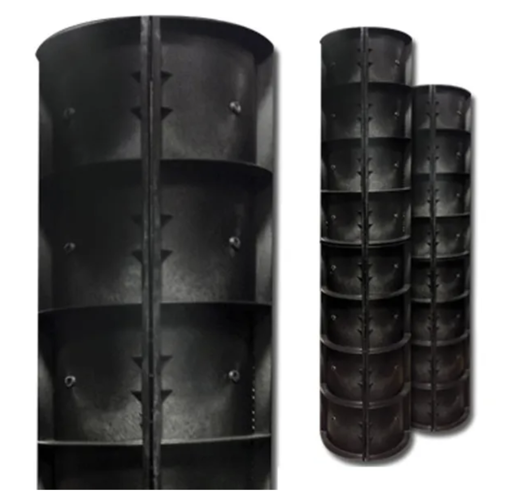 20 Inch Column Deslauriers PCF2096 Plastic Concrete Column Forms 20 x 96 in.