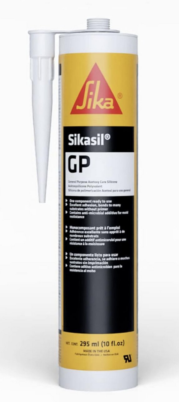 Sikasil-GP 415699 Aluminum Gray Silicone Sealant 10oz.- 24 pc/case