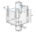 Spout Top/Discharge Spout Bottom FIBC Bulk Bag- 35 in. x 35 in. x 46 in.- 2200 lb capacity- 280 pc VALUE PACK - BB-46U5SS-P