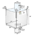 Spout Top/Discharge Spout Bottom SIFT PROOF 35 in x 35 in x 50 in Coated FIBC Bag 4000 lb capacity- 50 pc pack - BB-50CSS4K