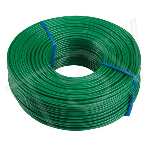 16 Gauge GREEN PVC Coated Coated Tie Wire -20 rolls/box
