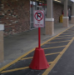 Octagon Sign Base Red