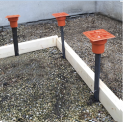 Marshalltown 28664 Rebar Chairs 2" Double for # 4, #5 Rebar 500 pcs